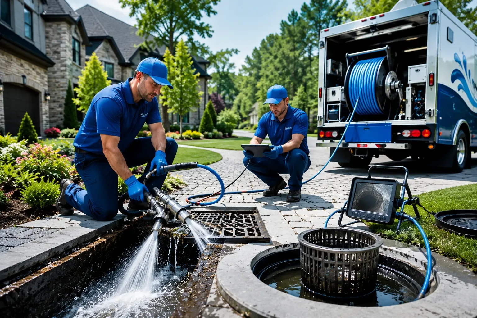 Local outdoor drain cleaning professionals in Crawford, OK